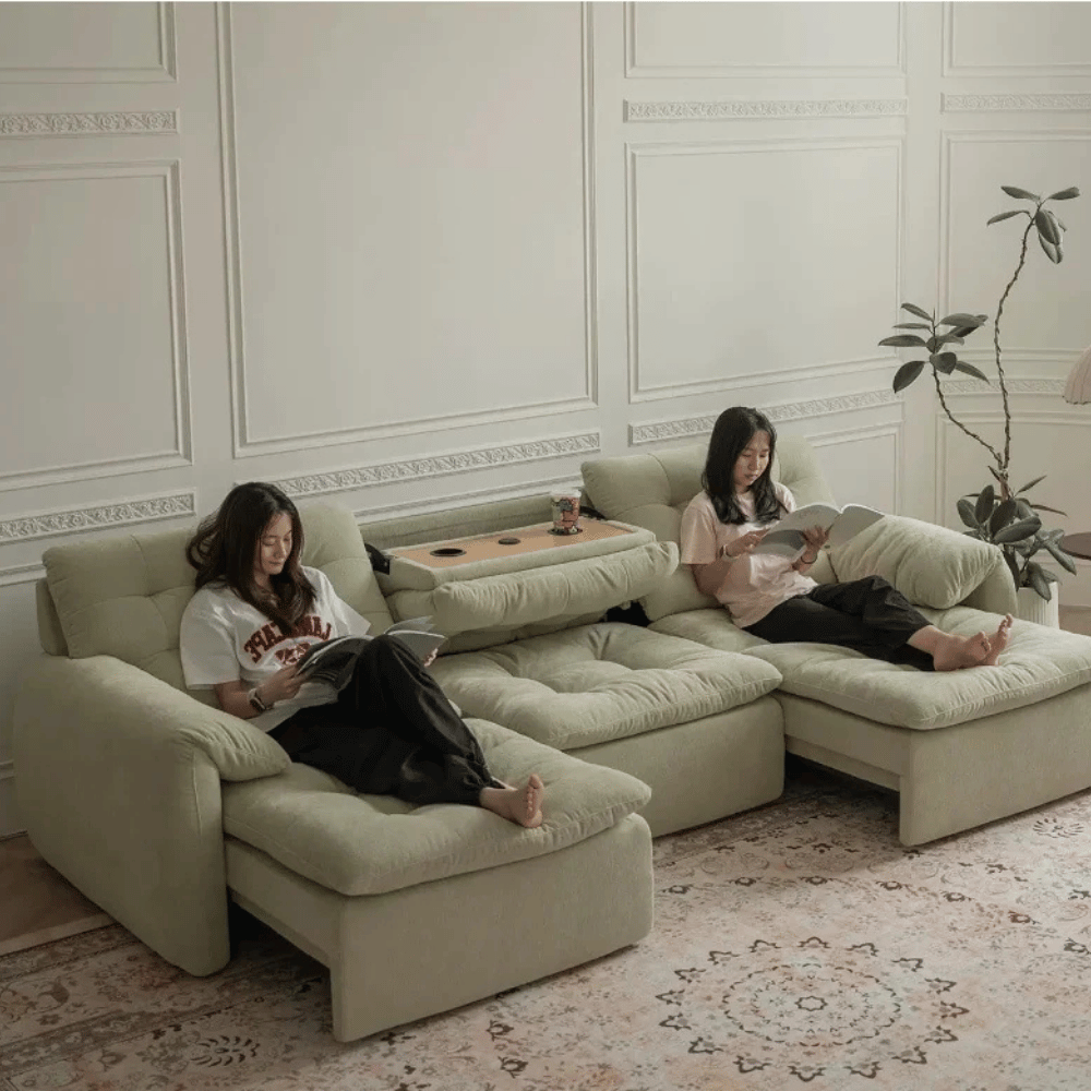 Tiffany Extendable Fabric Sofa, 2-3 & 4-5 Seater - Image 2