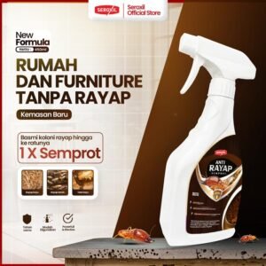 Seroxil Paket Perawatan Furniture Spray Anti Rayap Leather Cleaner Polish